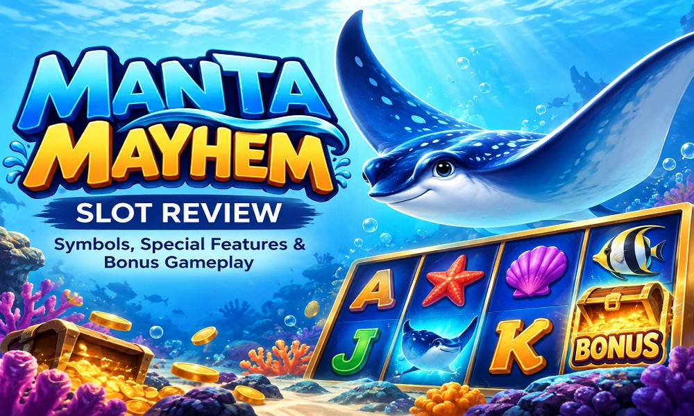 Manta Mayhem Slot Review: Symbols, Special Features & Bonus Gameplay